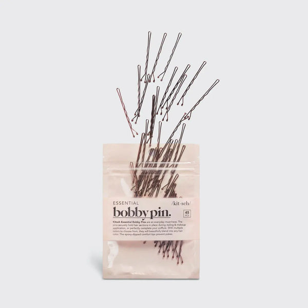 Bobby Pins 45pc Brown