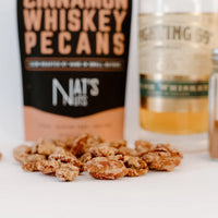 Cinnamon Whiskey Pecans