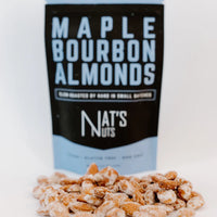 Maple Bourbon Almonds