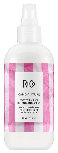 R+Co Candy Stripe Protect Detangling Spray